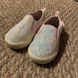 Osh Kosh infant girls Sparkly shoes size 5